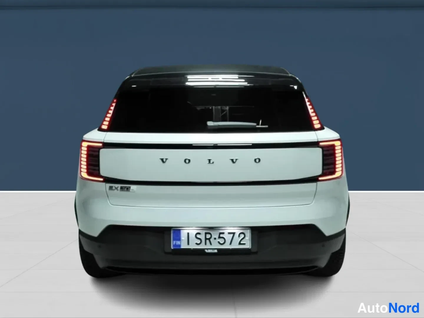 White Volvo EX30 2026, rear, photo 6