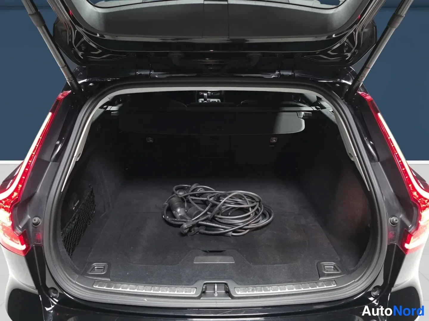 Black Volvo V60 2024, rear, photo 7