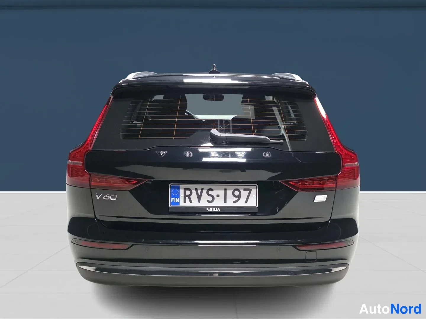 Black Volvo V60 2024, rear, photo 6