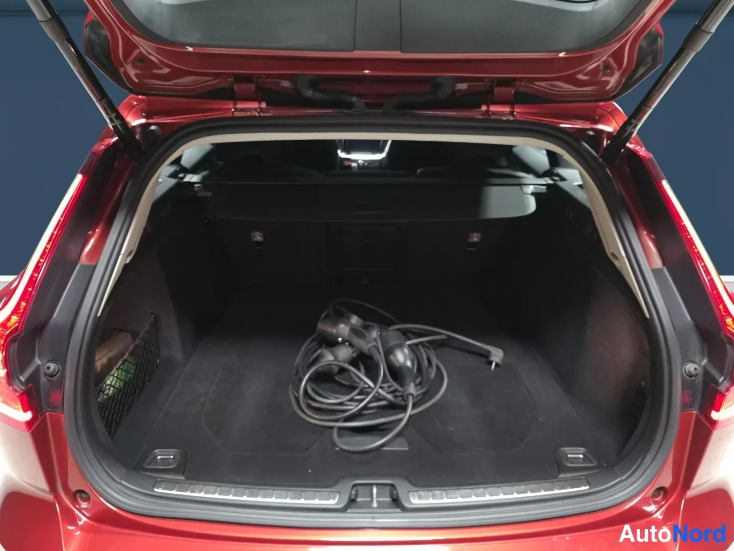 Red Volvo V60 2024, rear, photo 7