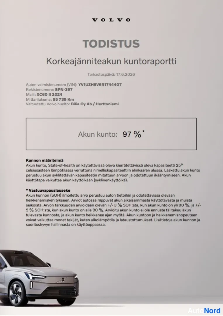 Harmaa Volvo XC60 2024, kuva 16