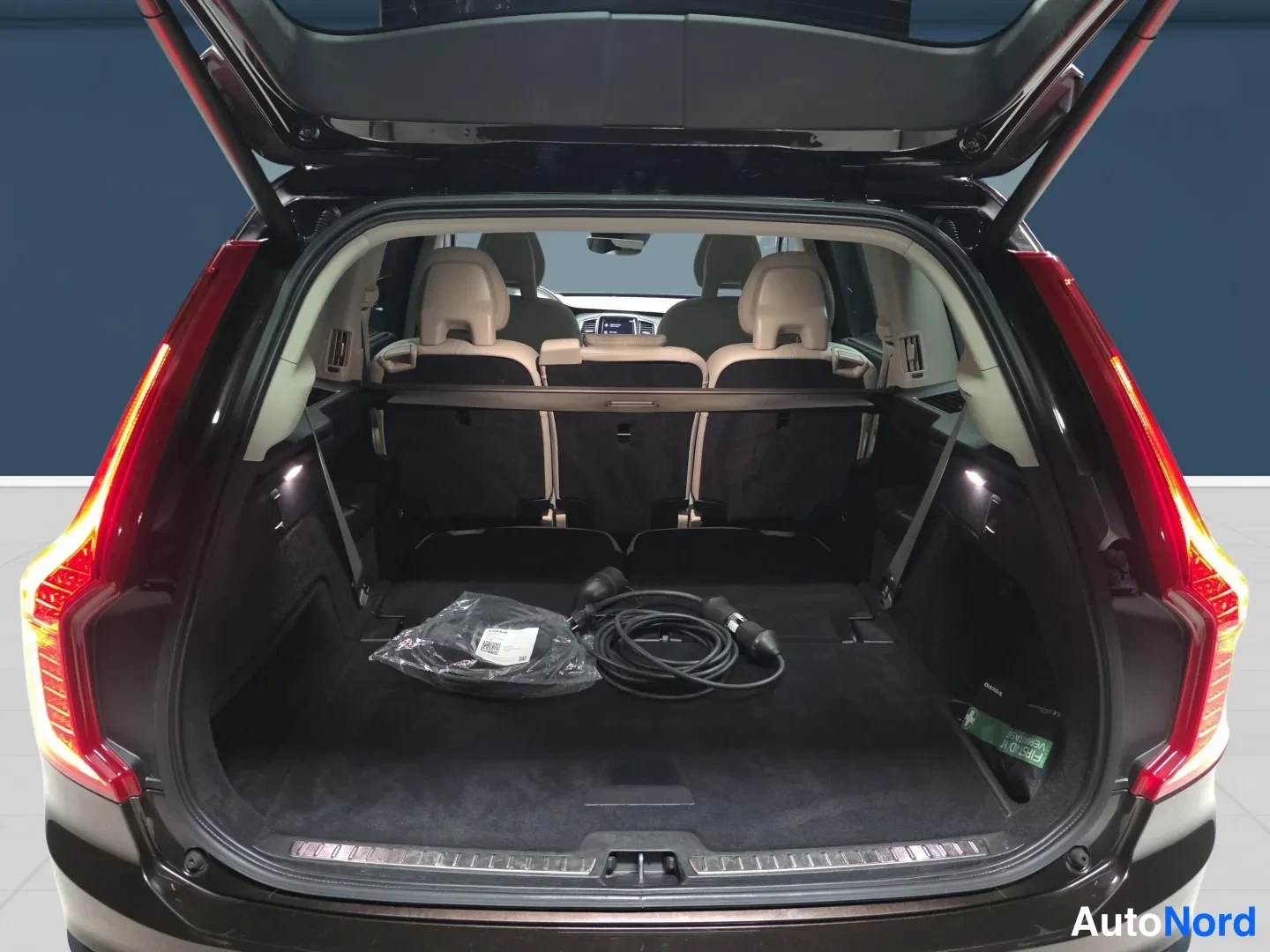 Brown Volvo XC90 2021, rear, photo 7