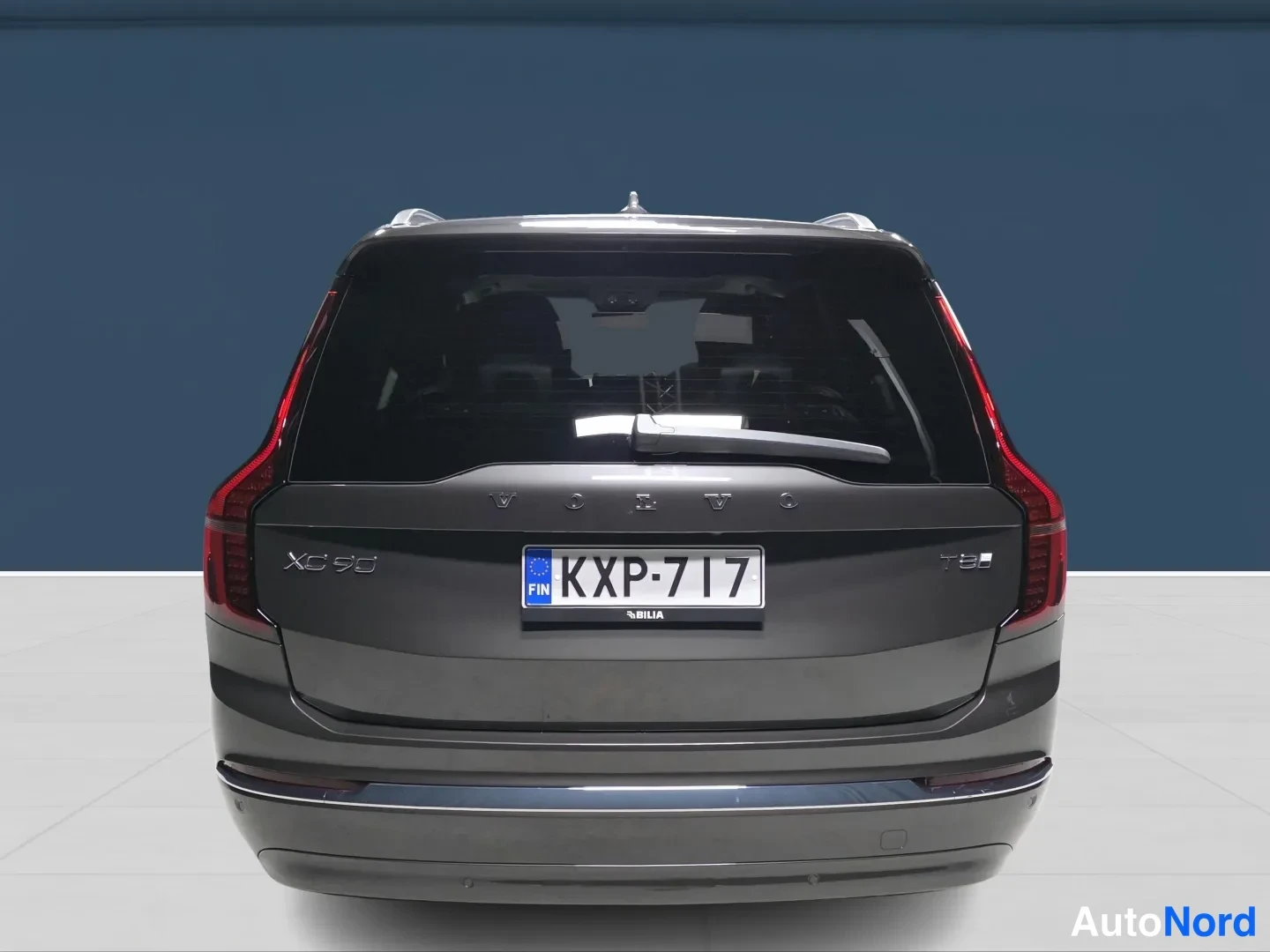 Harmaa Volvo XC90 2026, takaa, kuva 6