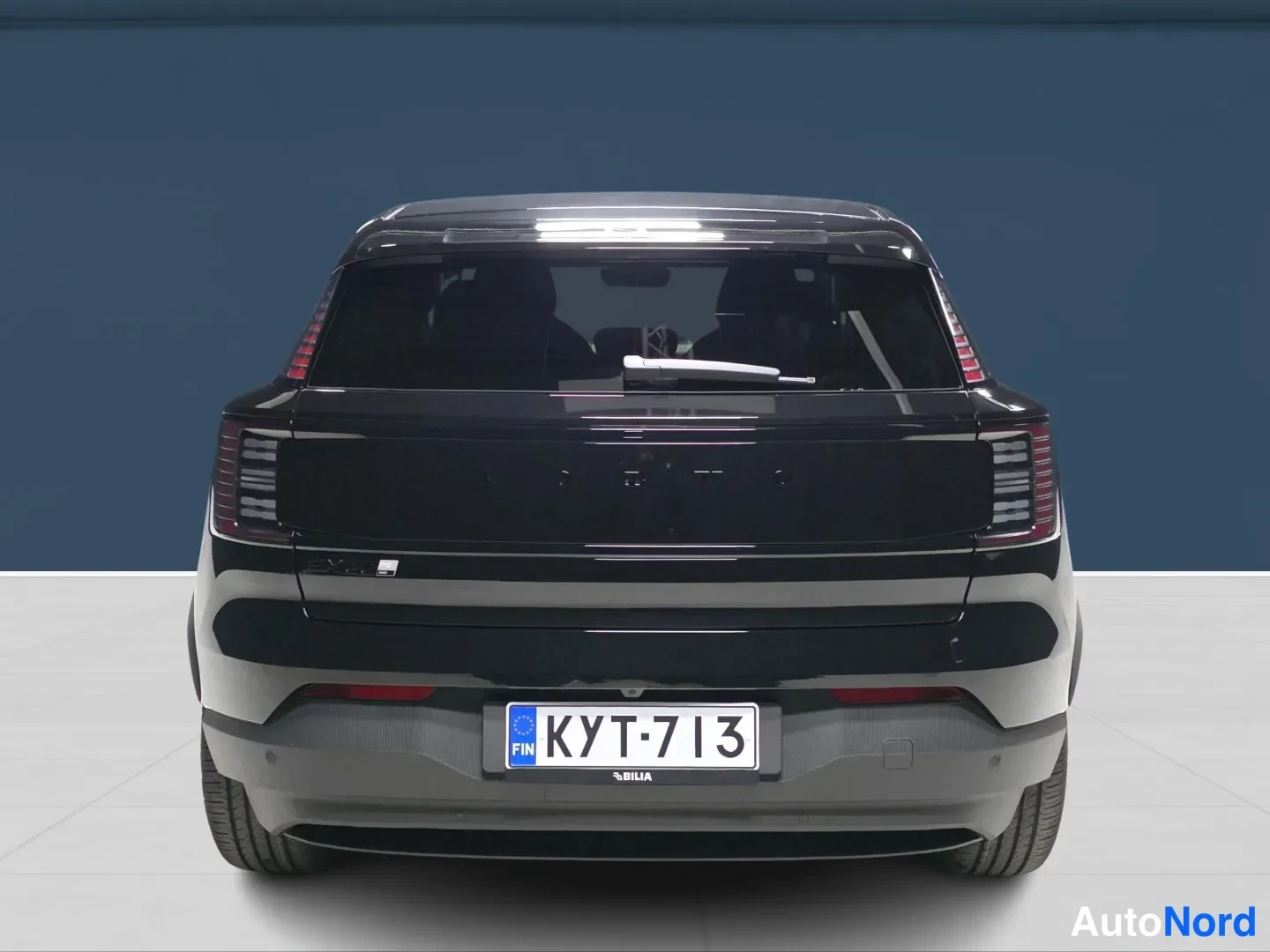 Black Volvo EX30 2027, rear, photo 6