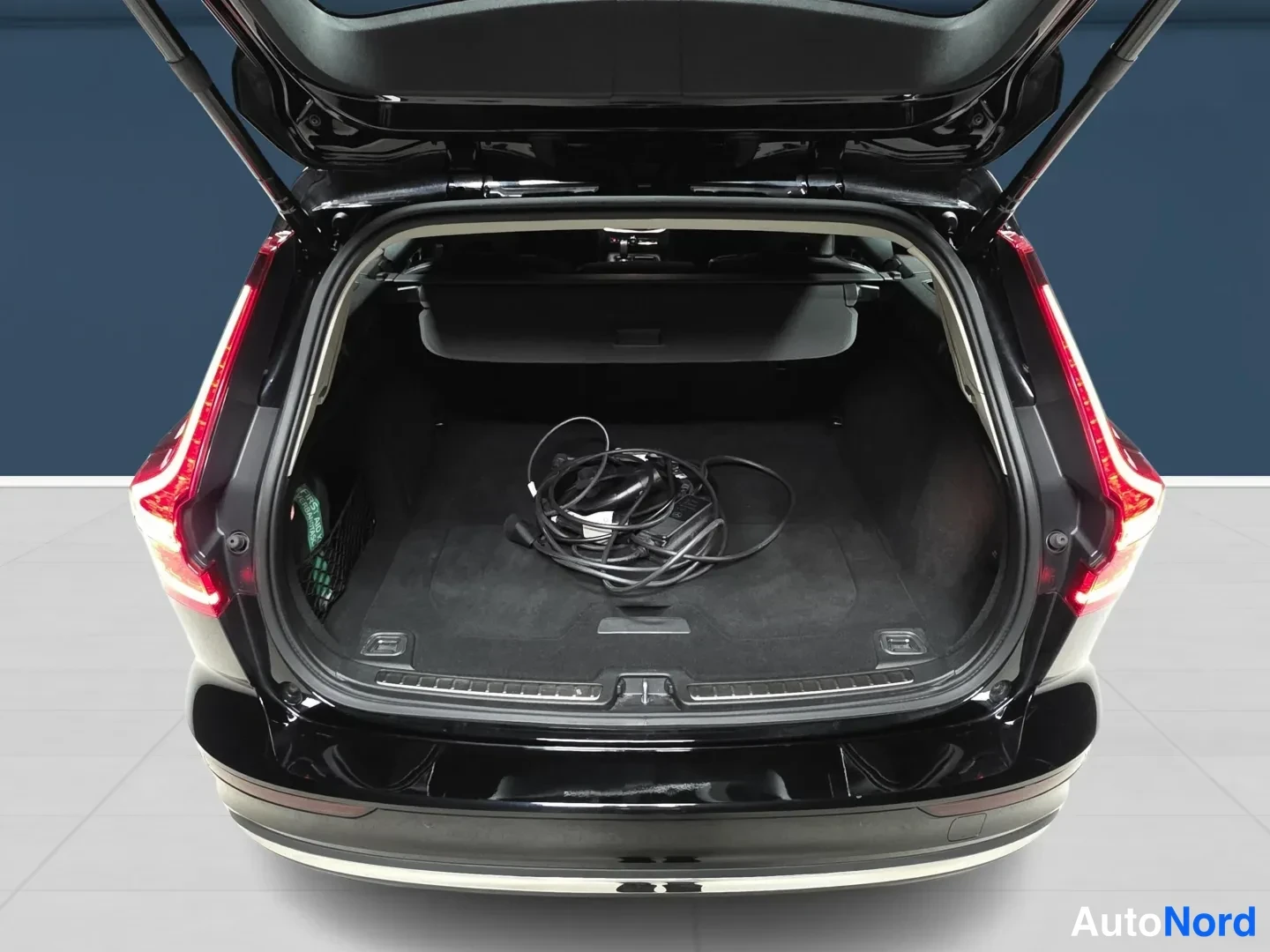 Black Volvo V60 2024, rear, photo 7