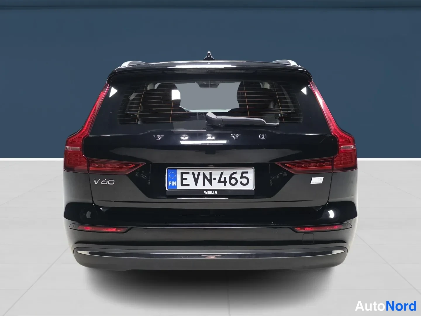 Black Volvo V60 2024, rear, photo 6