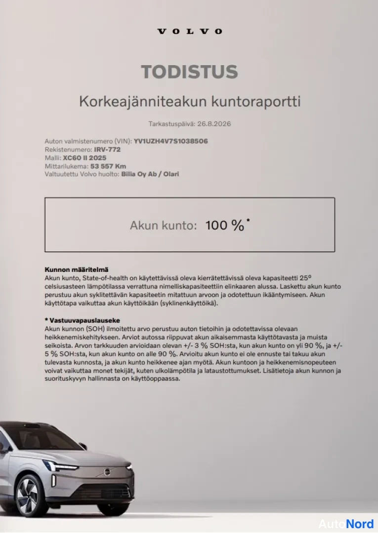 Blå Volvo XC60 2025, bild 18