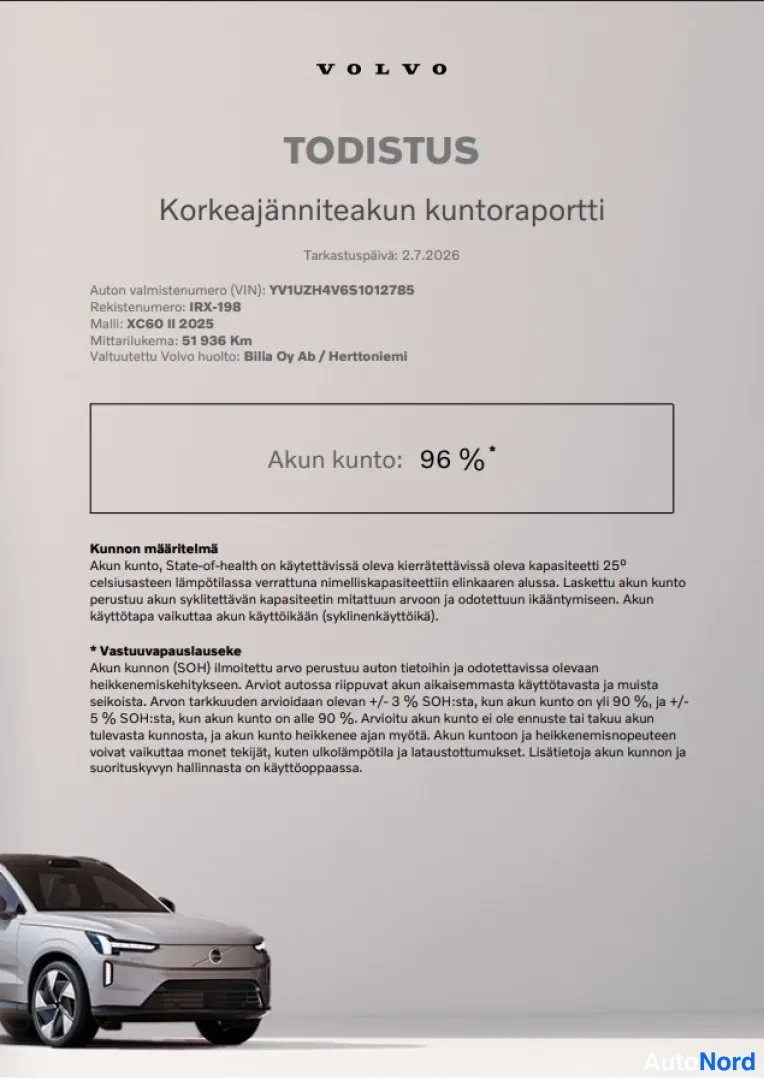 Musta Volvo XC60 2025, kuva 15