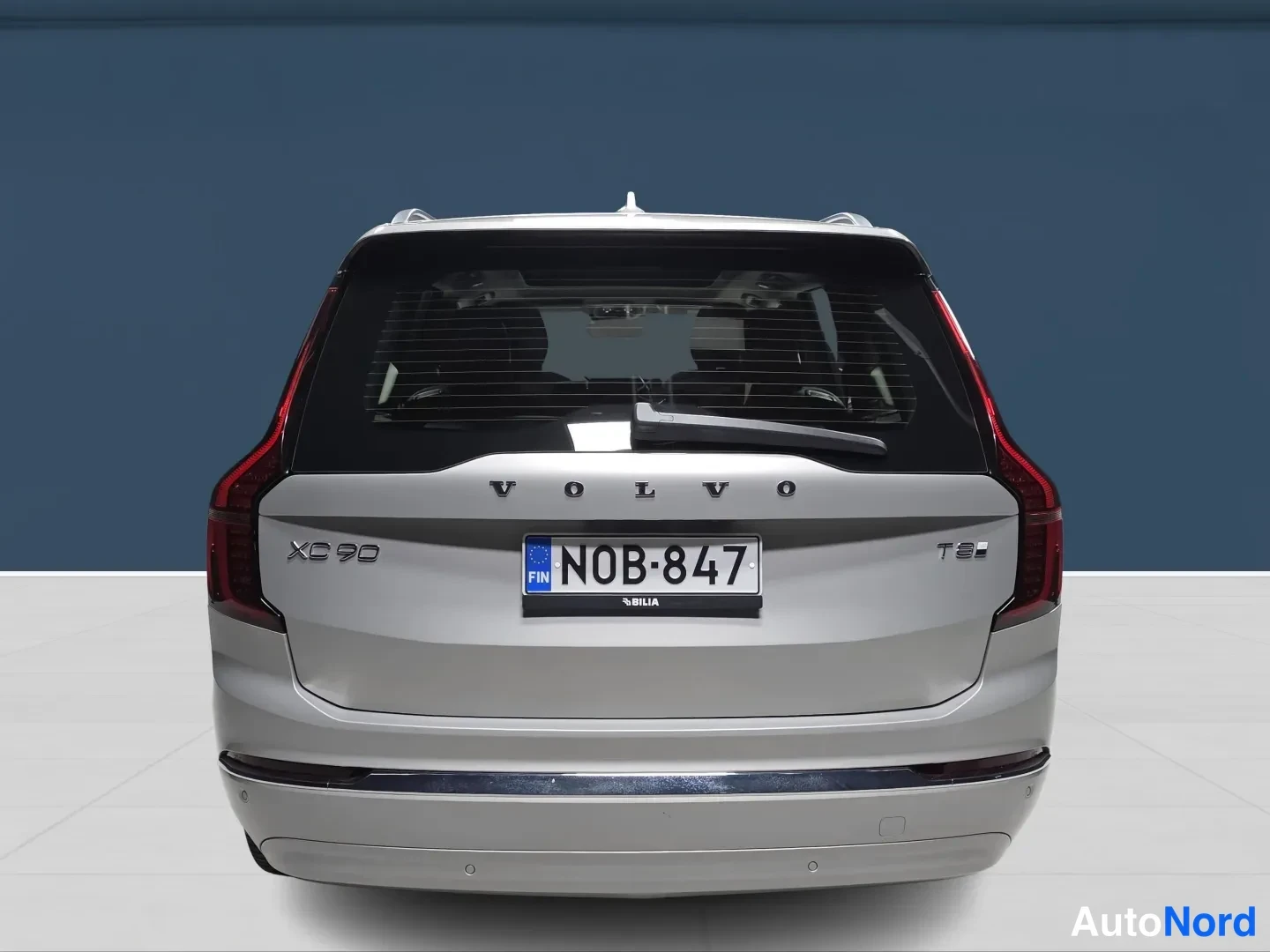 Harmaa Volvo XC90 2025, takaa, kuva 6
