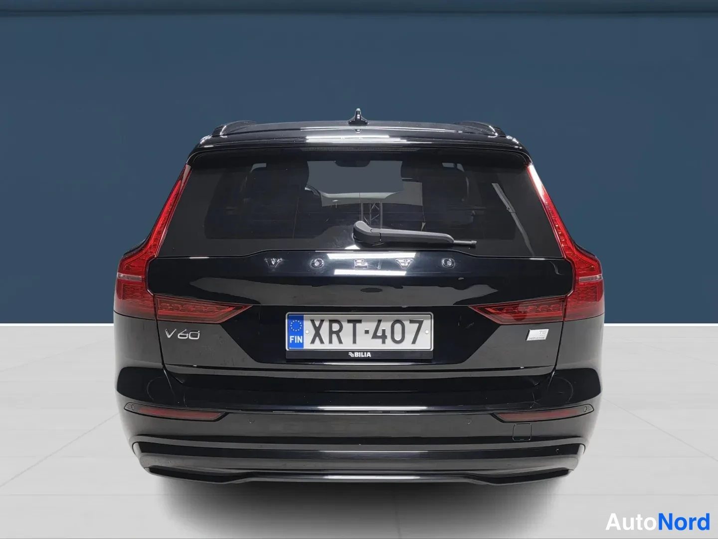 Black Volvo V60 2023, rear, photo 6