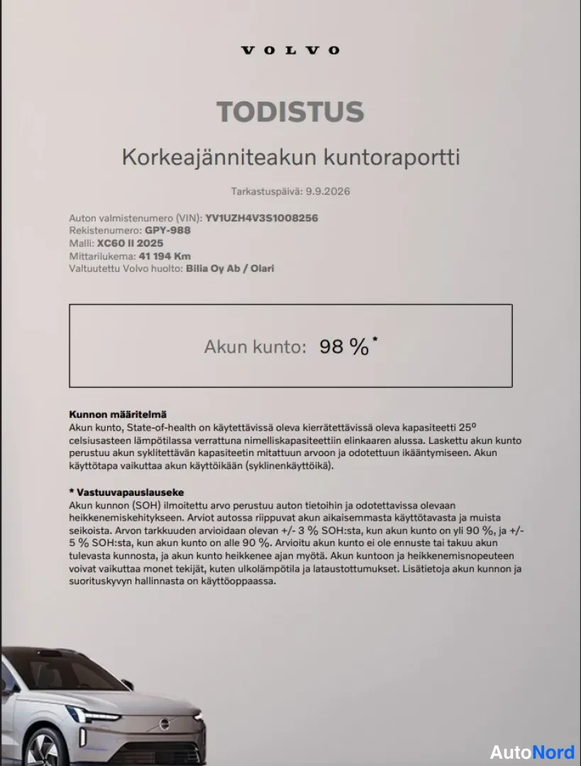 Punainen Volvo XC60 2025, kuva 17