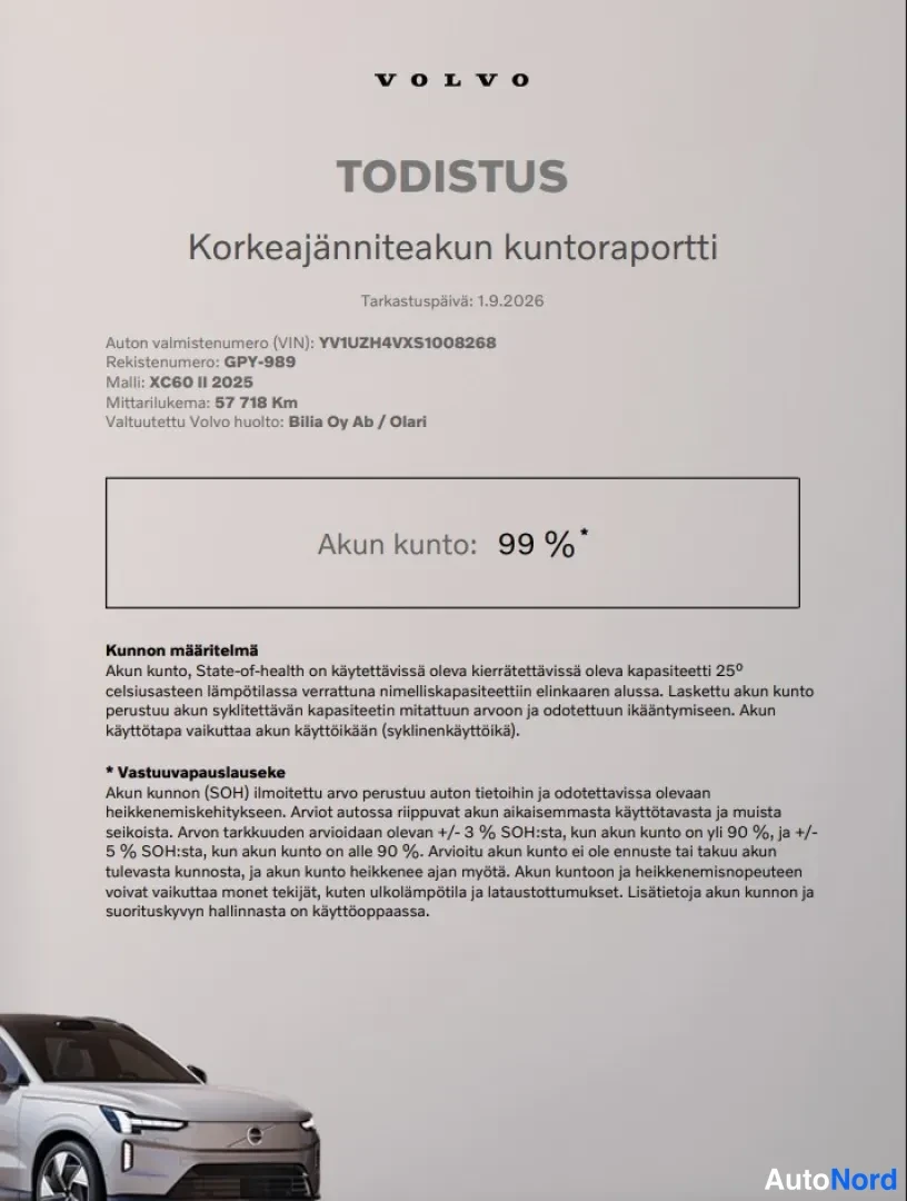 Sininen Volvo XC60 2025, kuva 16