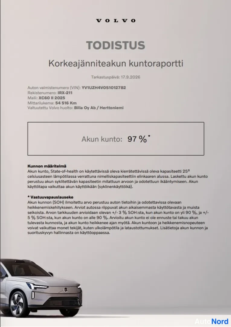 Beige Volvo XC60 2025, kuva 18