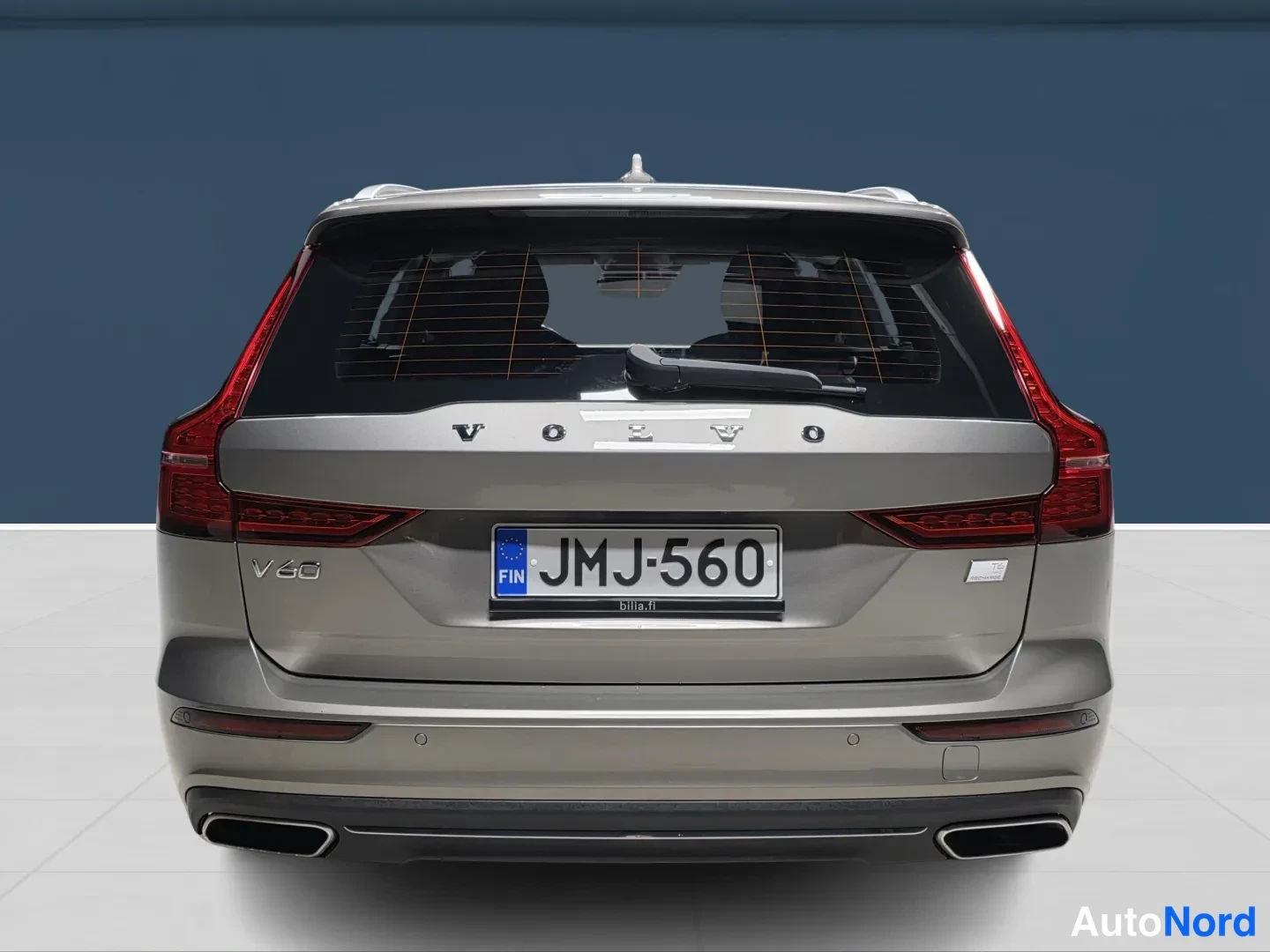 Grey Volvo V60 2022, rear, photo 6