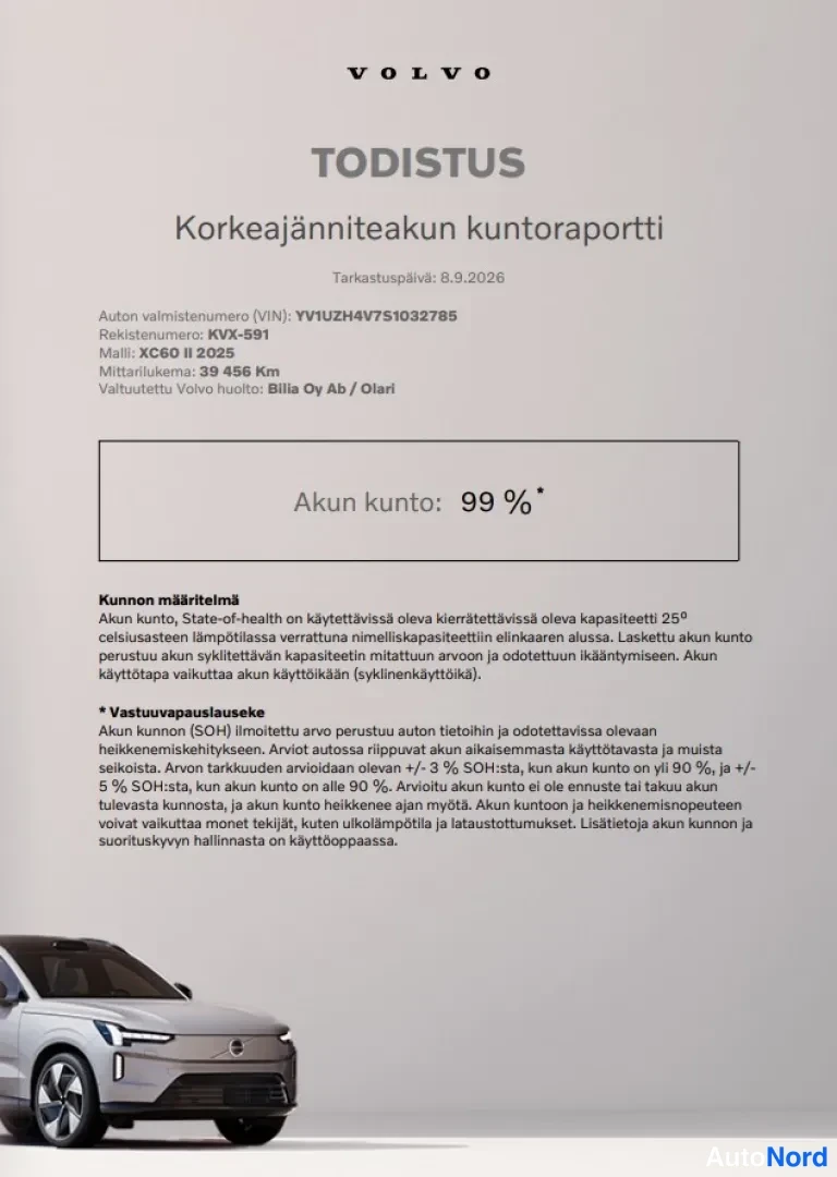 Sininen Volvo XC60 2025, kuva 17