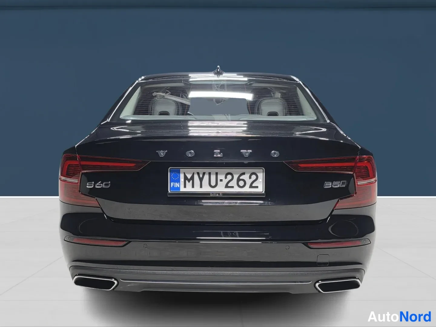 Black Volvo S60 2021, rear, photo 6