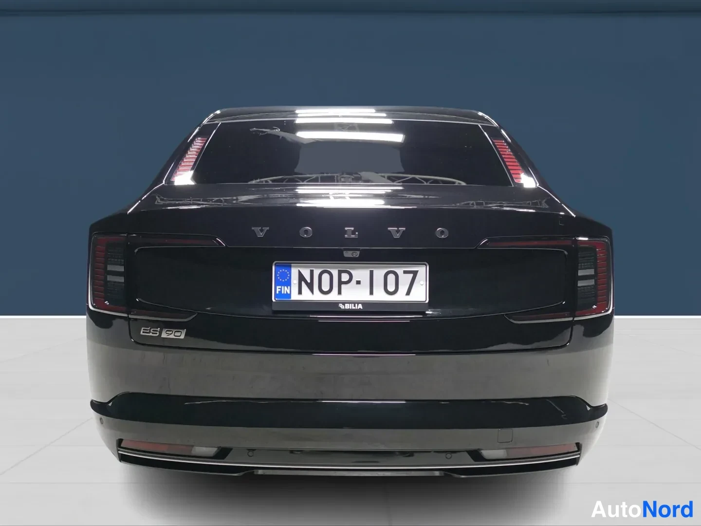 Musta Volvo ES90 2026, takaa, kuva 6