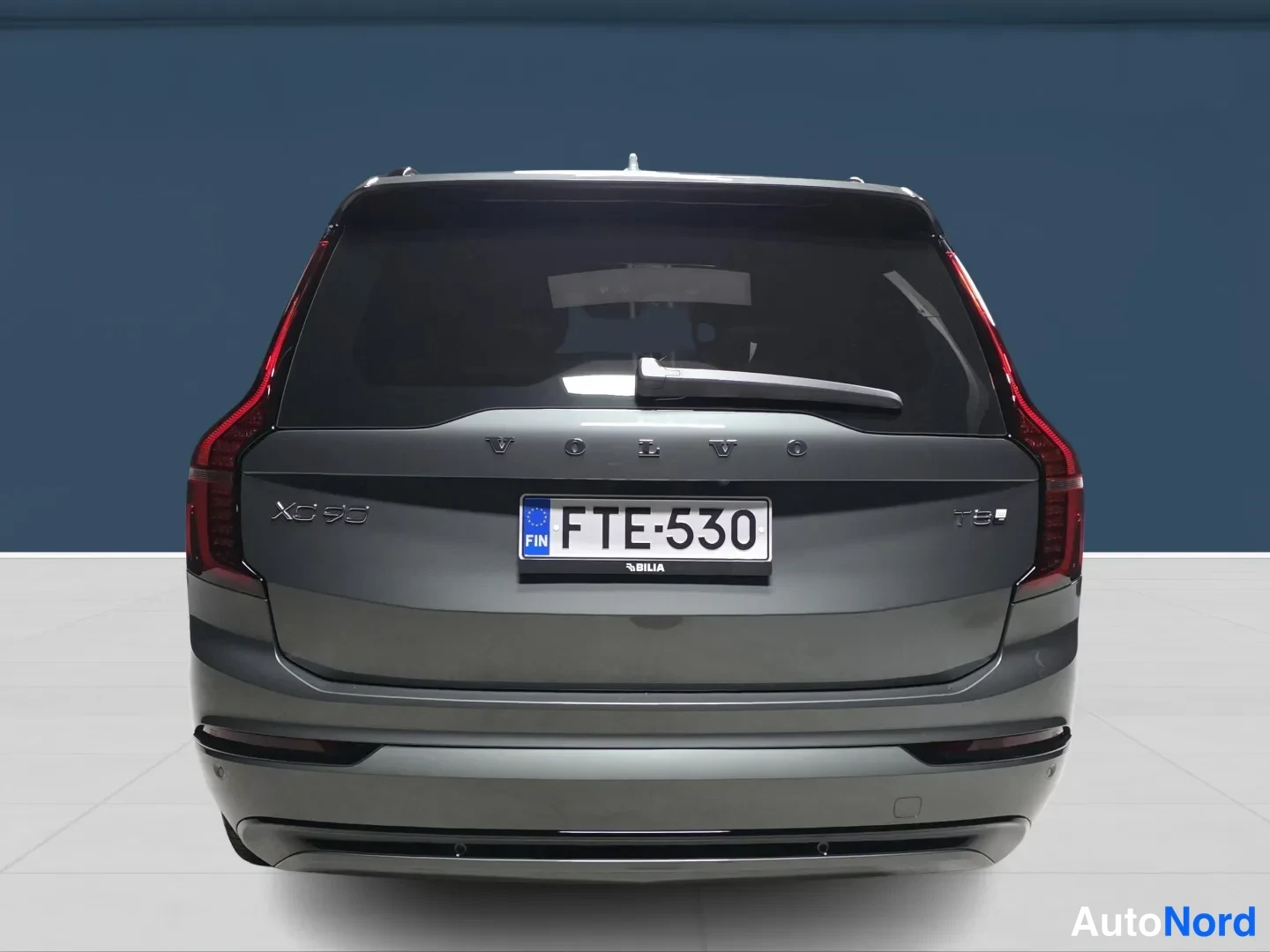 Harmaa Volvo XC90 2027, takaa, kuva 6