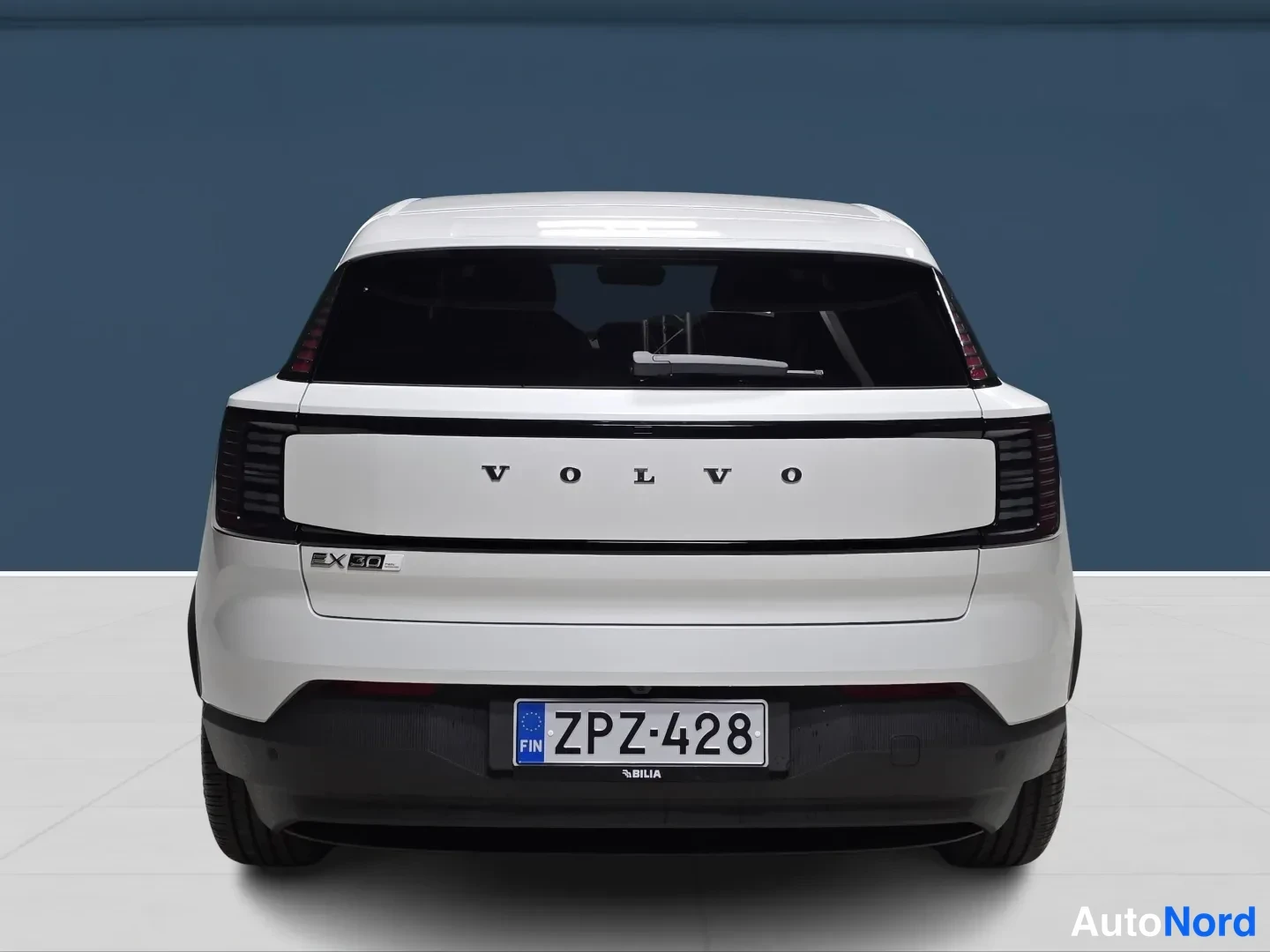 White Volvo EX30 2026, rear, photo 6