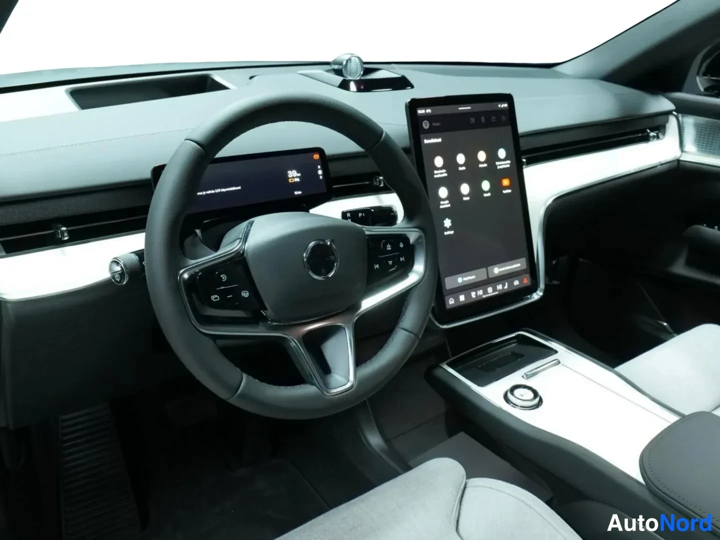 Grå Volvo EX90 2025, bild 8