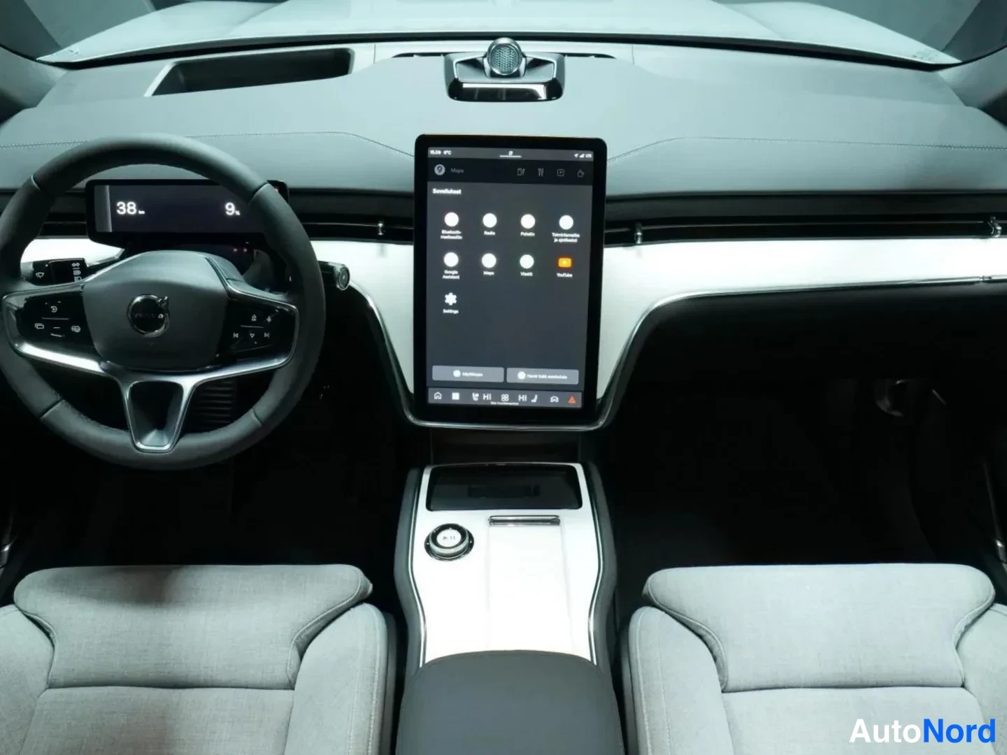 Grå Volvo EX90 2025, bild 9