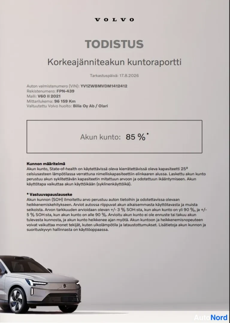 Grey Volvo V60 2021, photo 19
