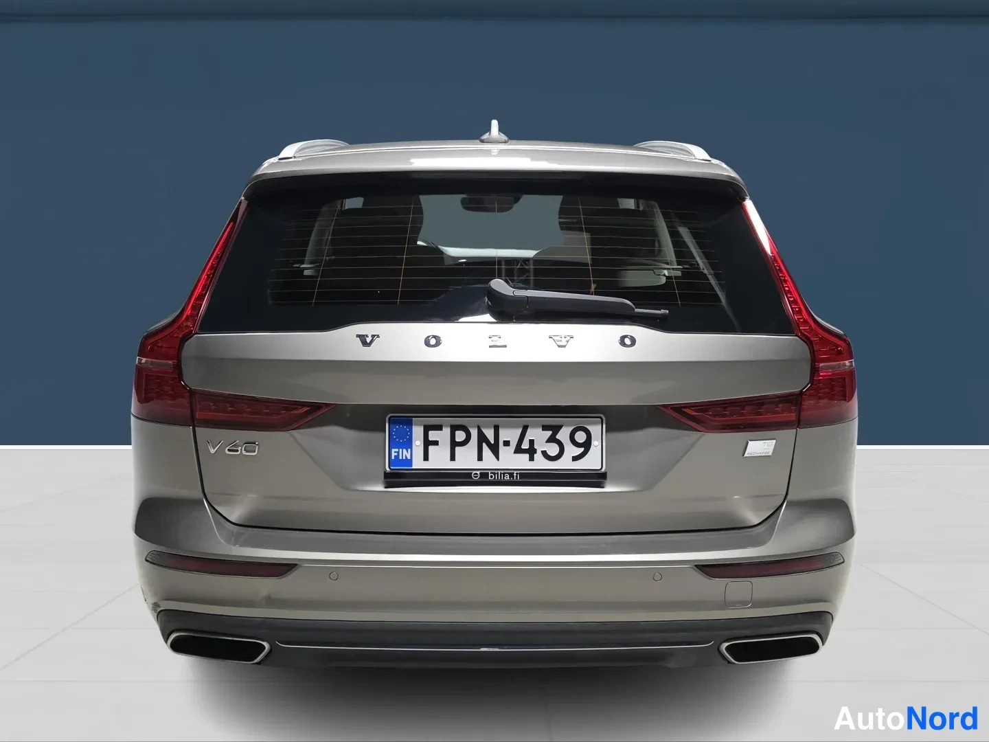 Grey Volvo V60 2021, rear, photo 6