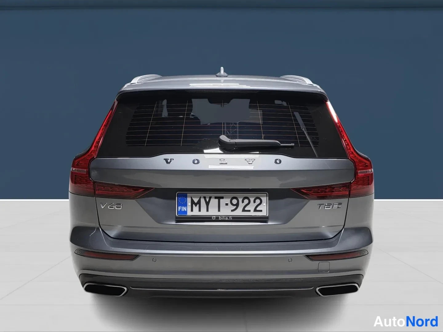 Harmaa Volvo V60 2020, takaa, kuva 6