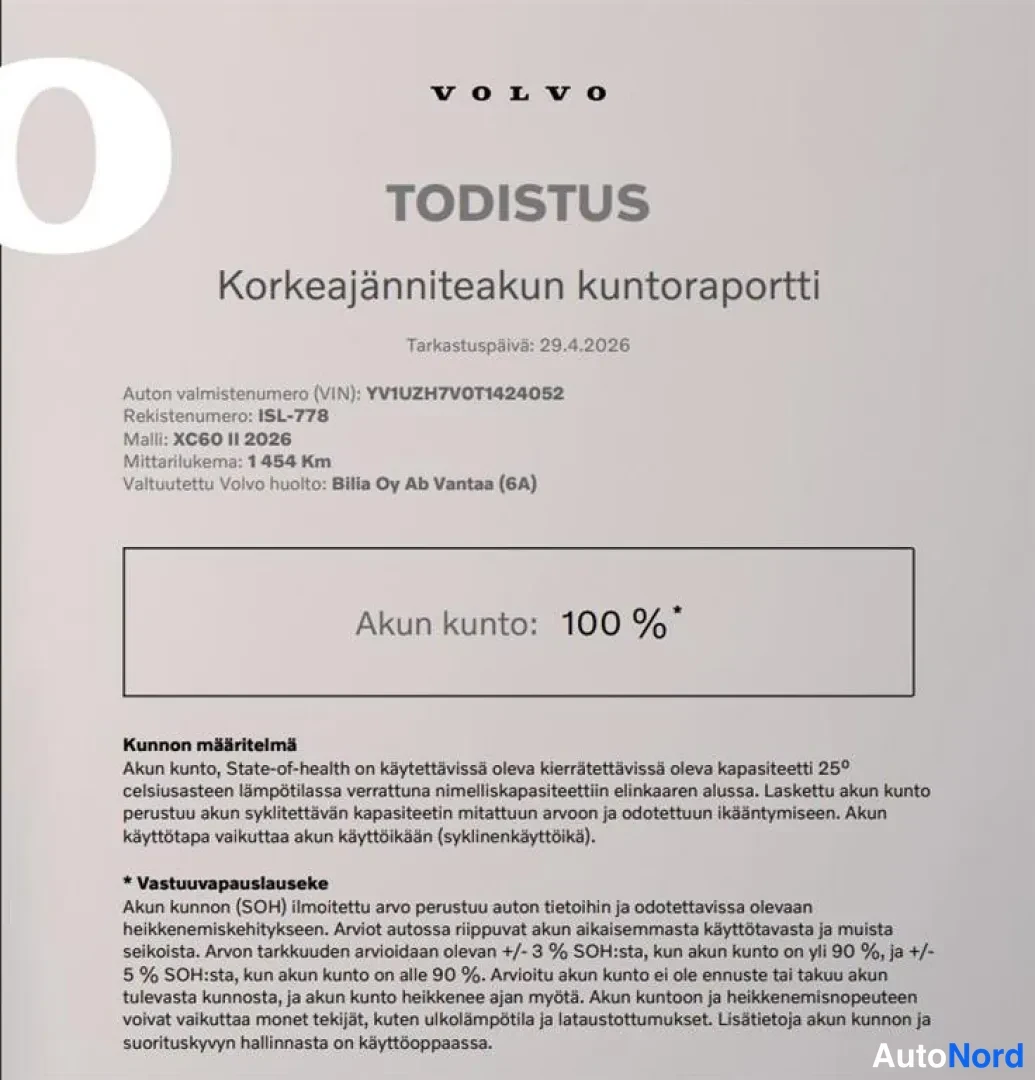 Hopea Volvo XC60 2026, kuva 6