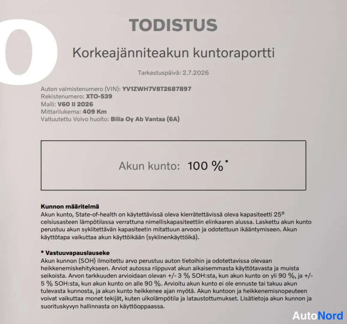 Musta Volvo V60 2026, kuva 16