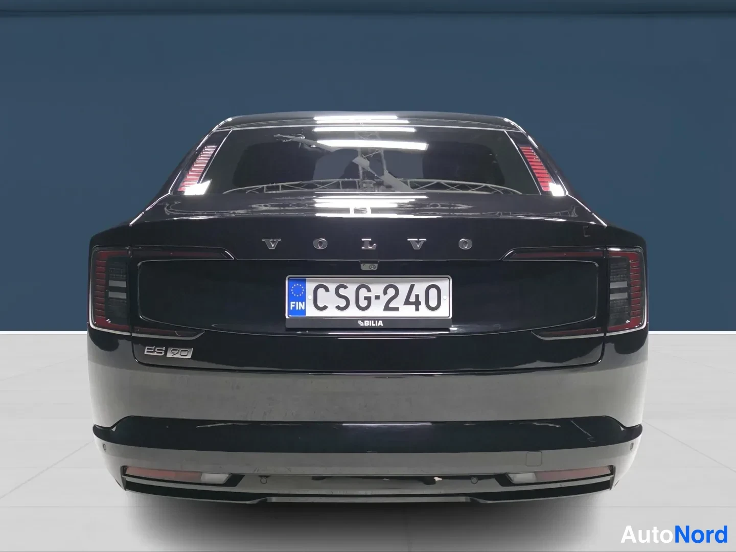 Musta Volvo ES90 2026, takaa, kuva 6