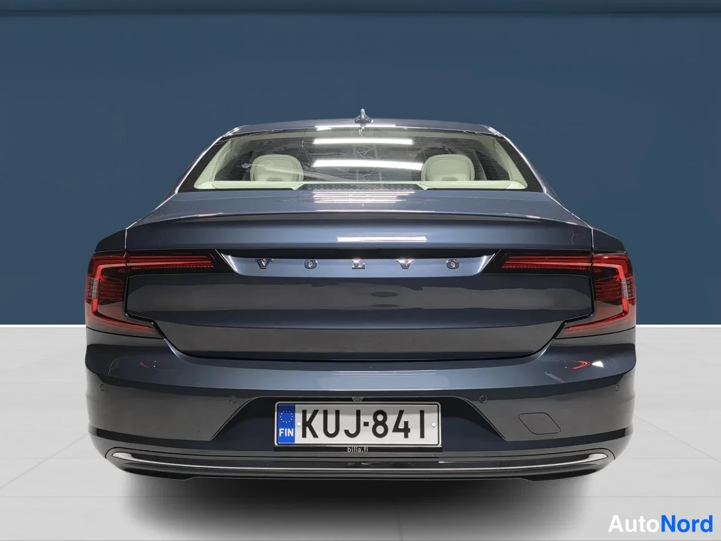 Sininen Volvo S90 2021, takaa, kuva 8
