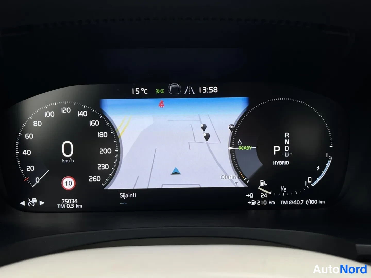 Blue Volvo S90 2021, photo 10