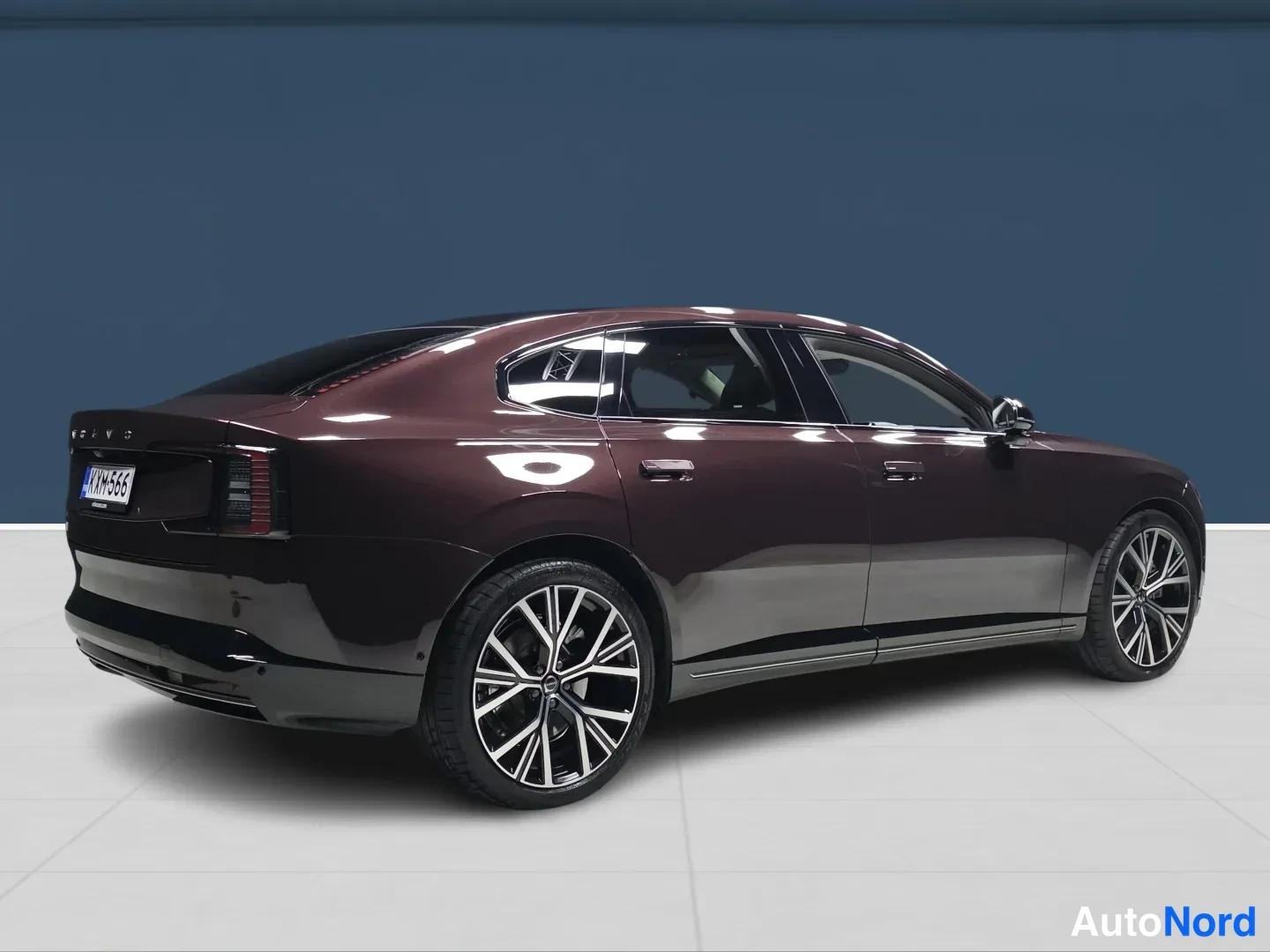 Ruskea Volvo ES90 2026, takaviisto, kuva 4
