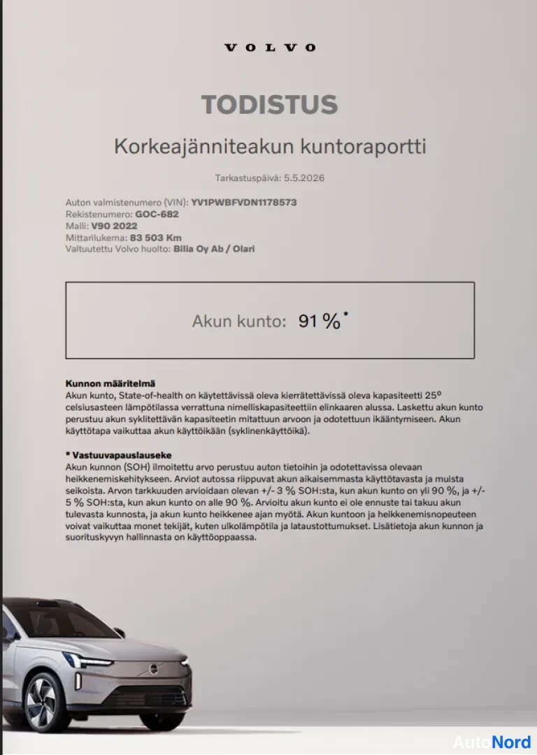 Musta Volvo V90 2022, kuva 18