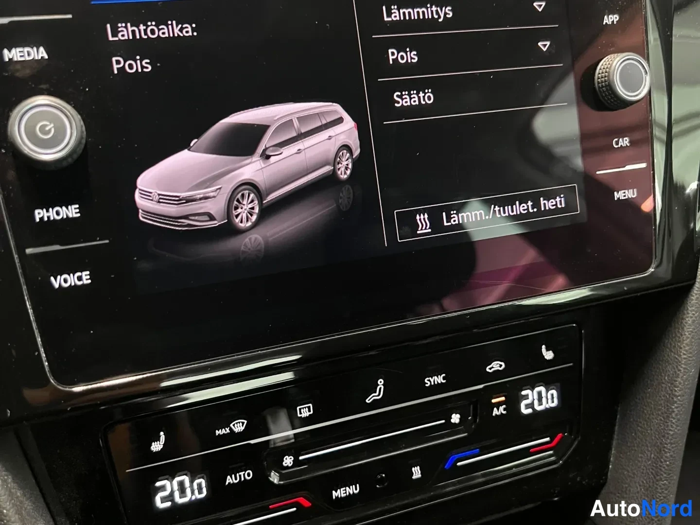 Grey Volkswagen Passat 2021, photo 18