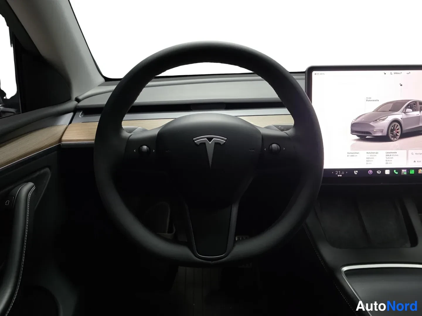 Grey Tesla Model Y 2023, photo 12