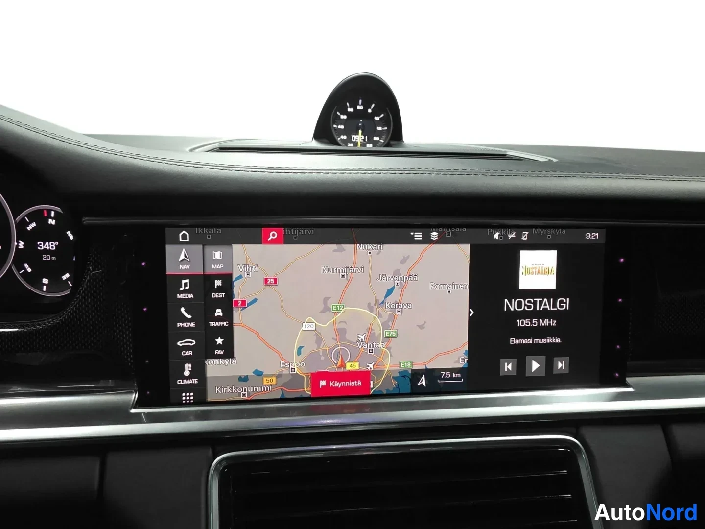 Black Porsche Panamera 2018, photo 13
