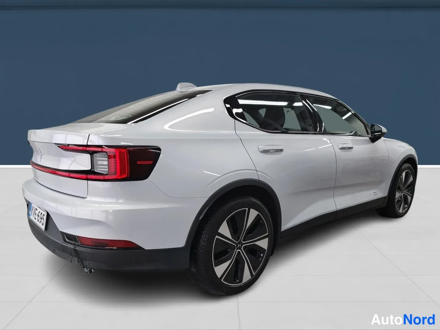 Grey Polestar 2 2023, rear three-quarter, photo 3
