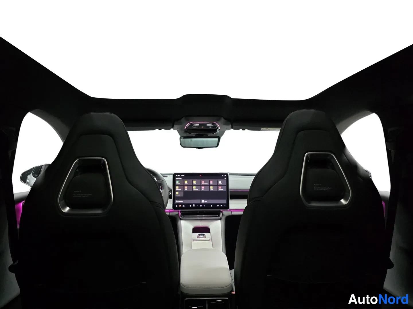 Grey Polestar 4 2026, rear seats, photo 8
