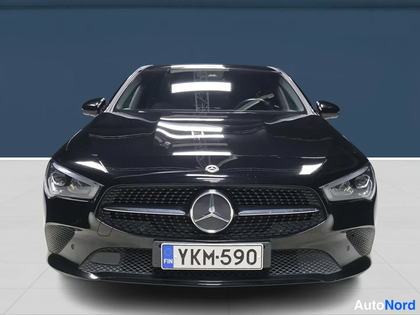 Black Mercedes-Benz CLA 2020, front, photo 6