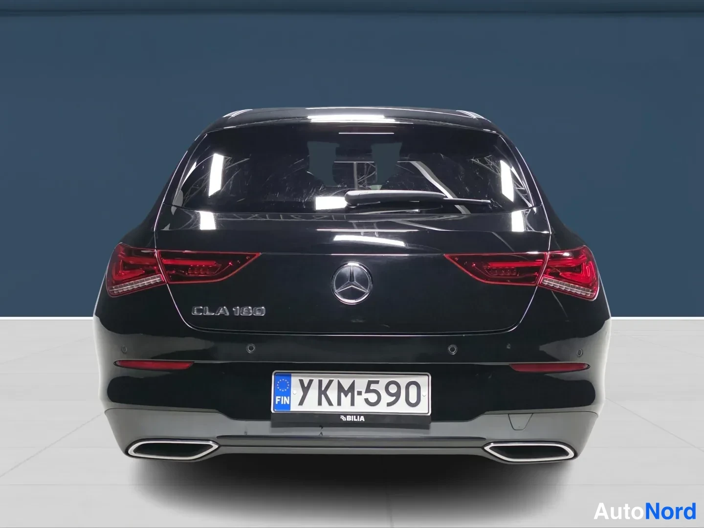Black Mercedes-Benz CLA 2020, rear, photo 9