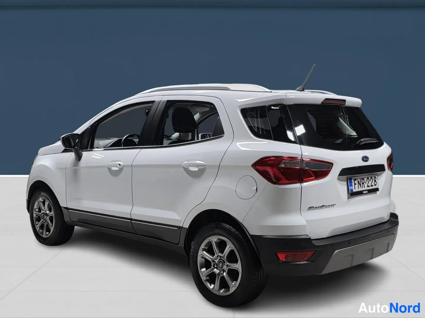 Valkoinen Ford EcoSport 2019, takaviisto, kuva 6