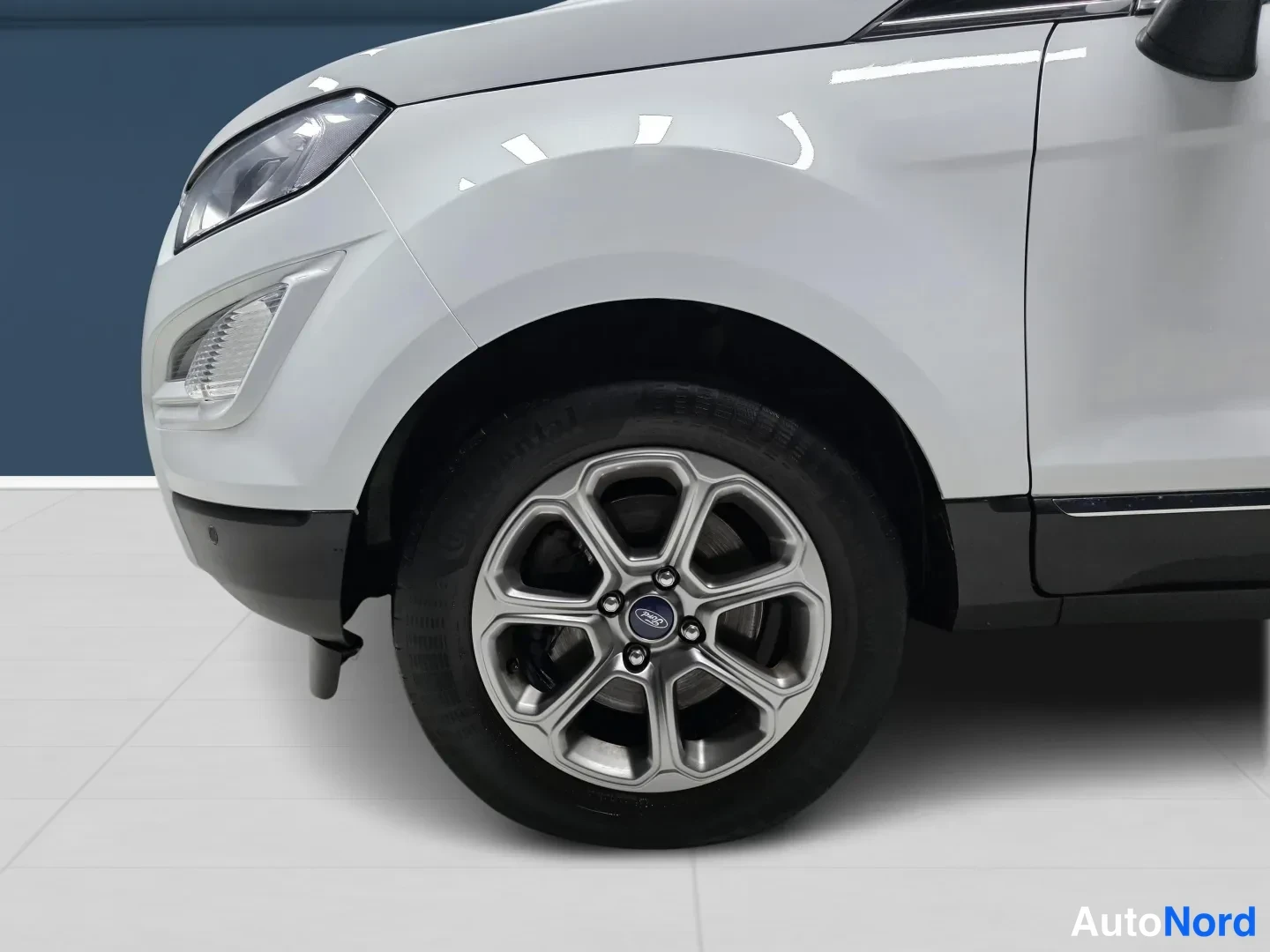 Valkoinen Ford EcoSport 2019, yksityiskohta, kuva 17