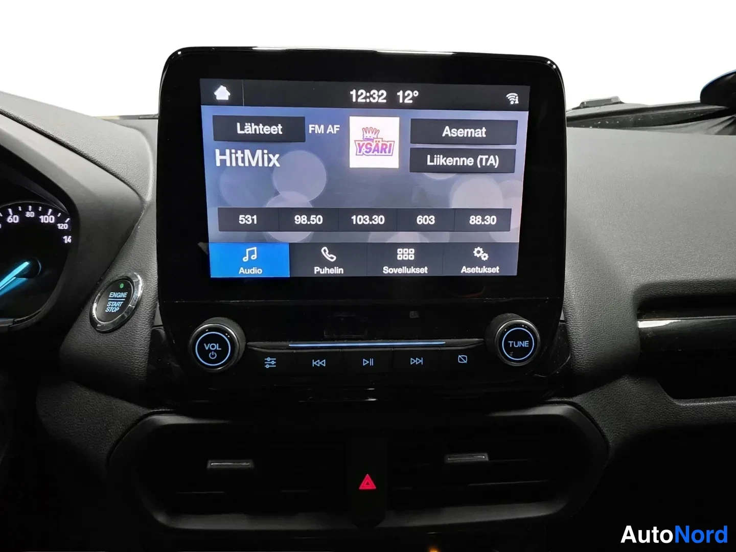 Valkoinen Ford EcoSport 2019, yksityiskohta, kuva 18