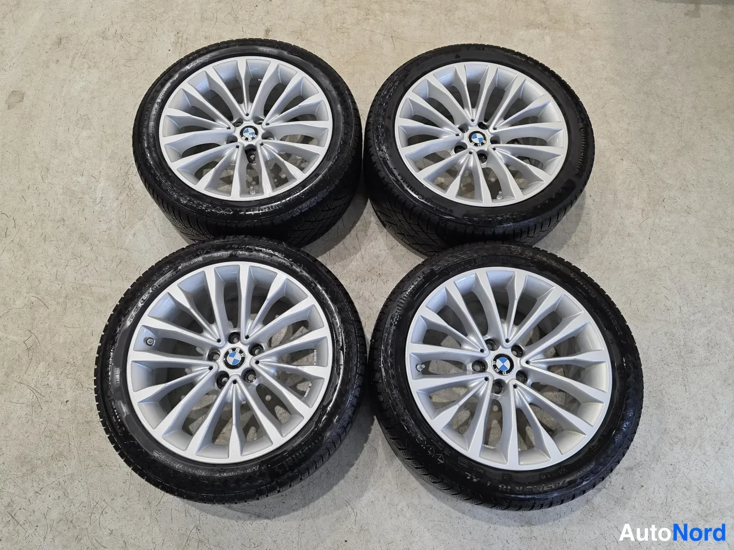 Blue BMW 545 2022, photo 13