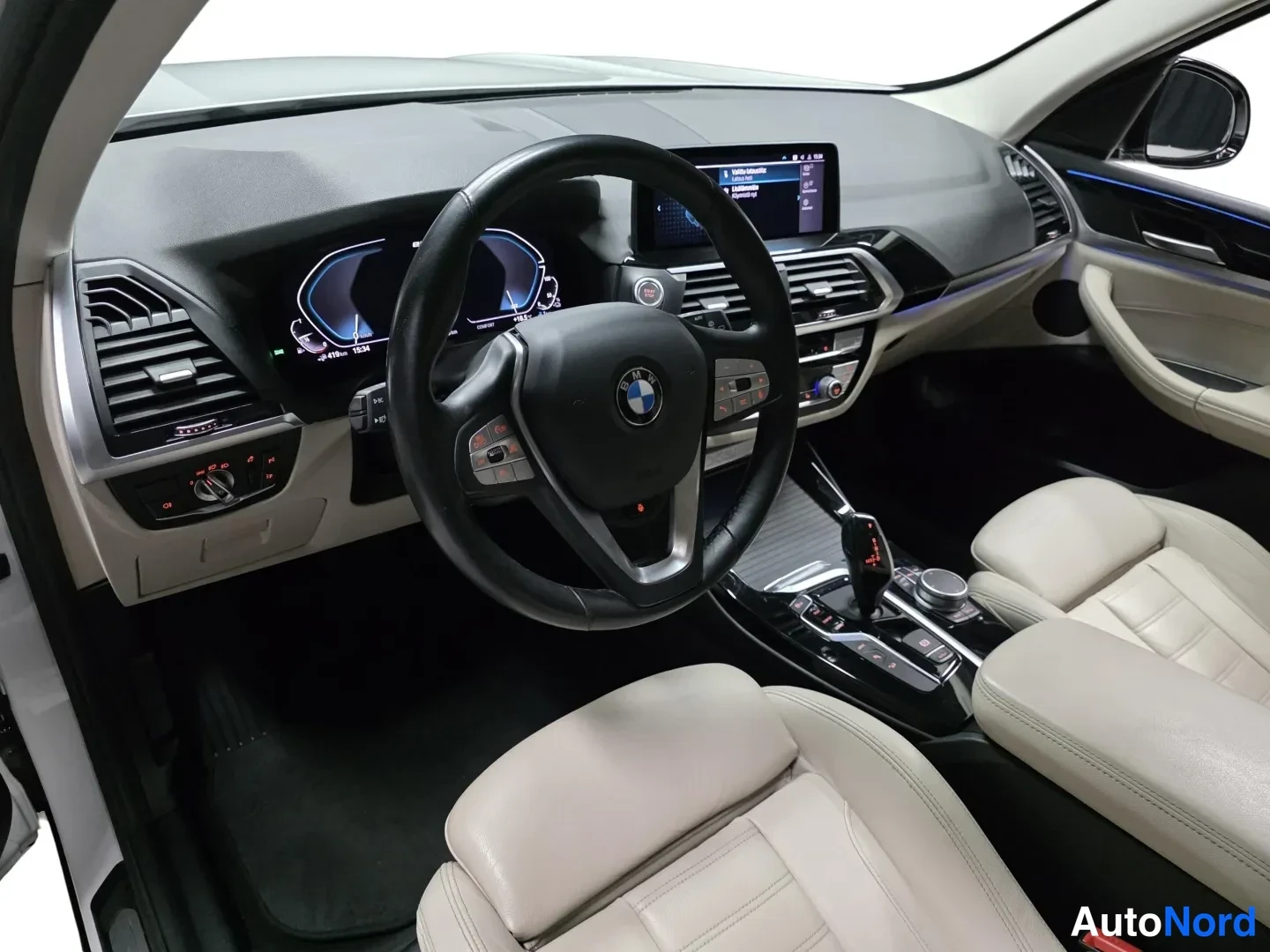 White BMW X3 2021, photo 10