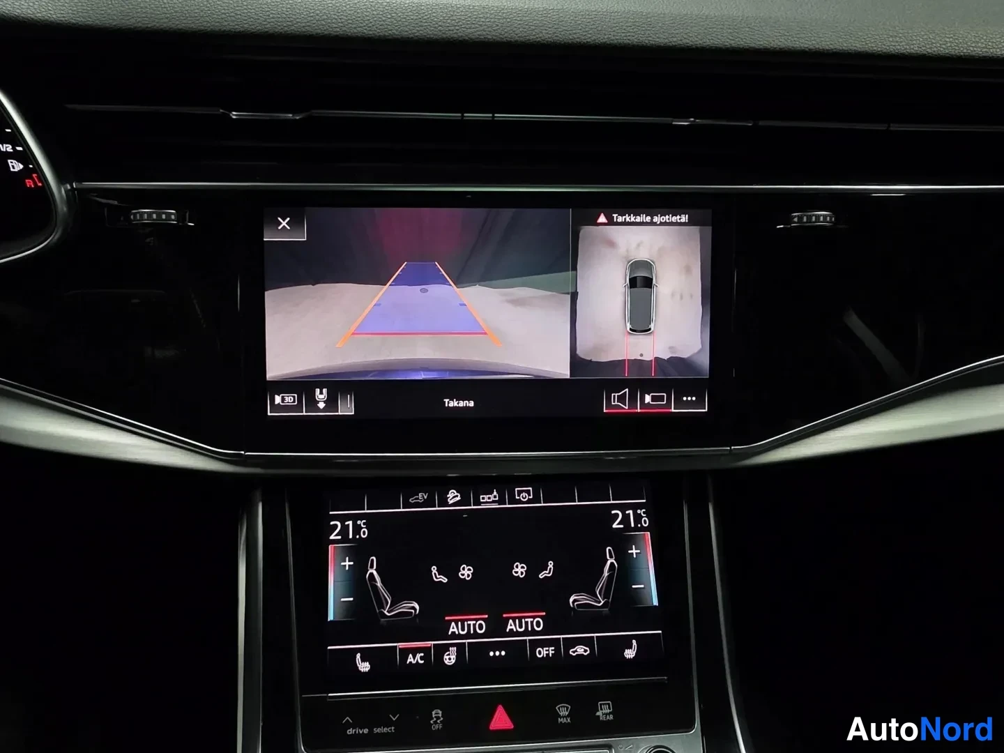 Blue Audi Q7 2020, photo 14