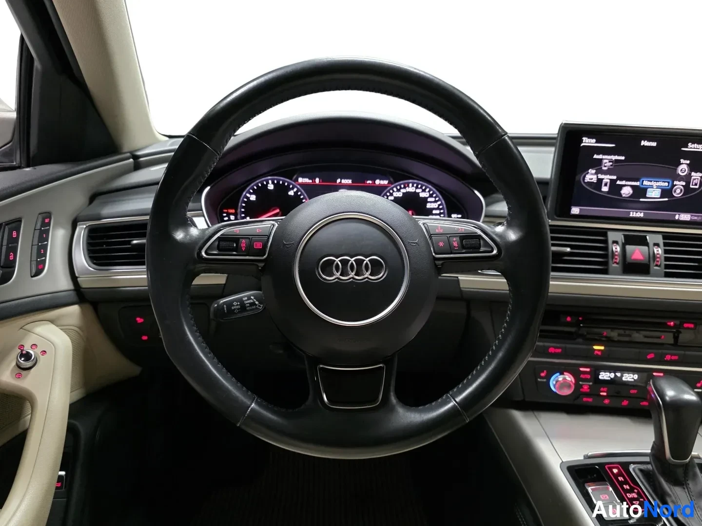 Beige Audi A6 Allroad Quattro 2018, photo 12