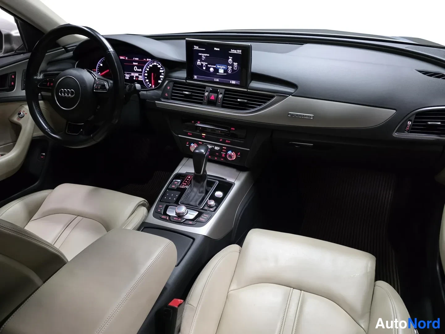 Beige Audi A6 Allroad Quattro 2018, photo 17